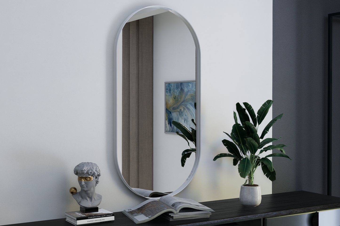VanityFrame - Klassischer Spiegel mit Rahmen