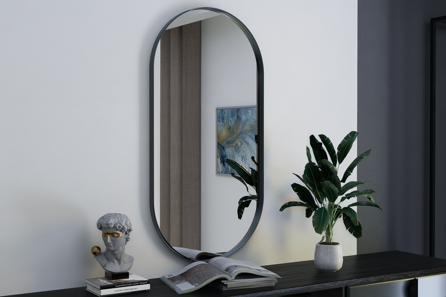 VanityFrame - Klassischer Spiegel mit Rahmen
