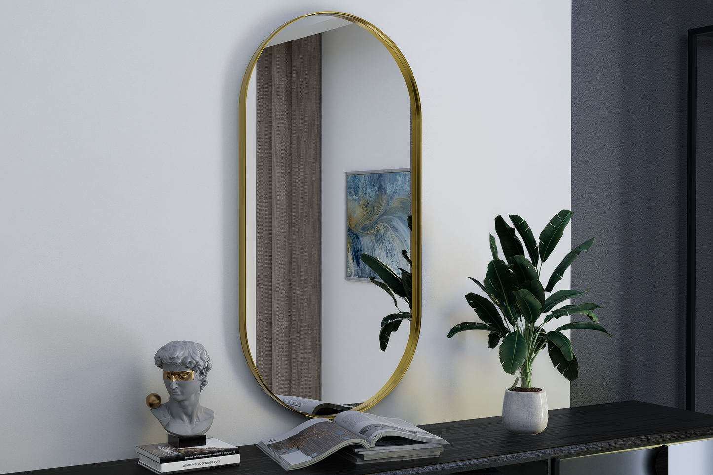 VanityFrame - Klassischer Spiegel mit Rahmen